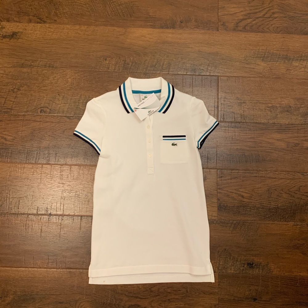 WHITE POLO FROM LACOSTE